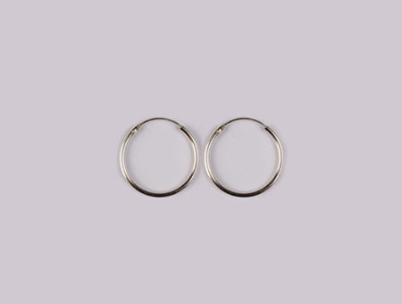 Simply Silver Earring