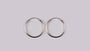 Simply Silver Earring