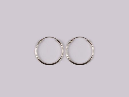 Simply Silver Earring
