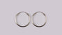 Simply Silver Earring