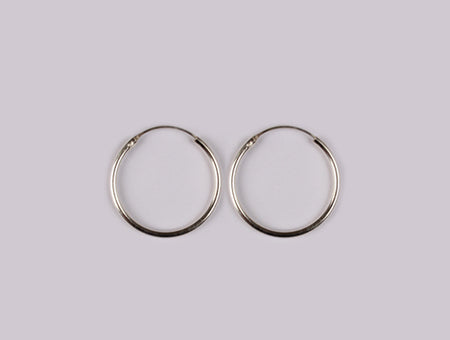 Simply Silver Earring