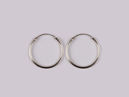 Simply Silver Earring