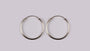 Simply Silver Earring