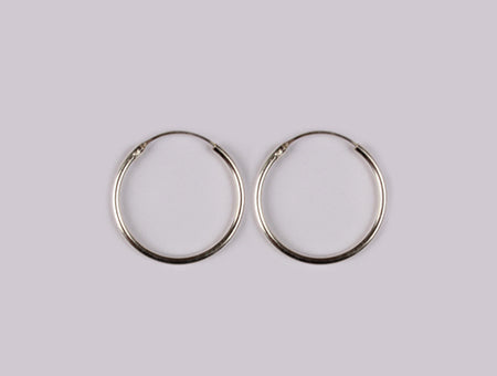 Simply Silver Earring