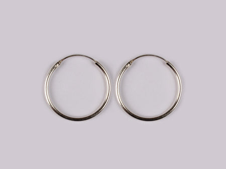 Simply Silver Earring