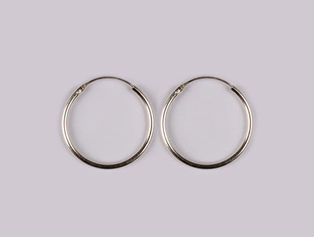 Simply Silver Earring