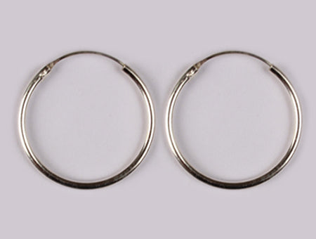 Simply Silver Earring