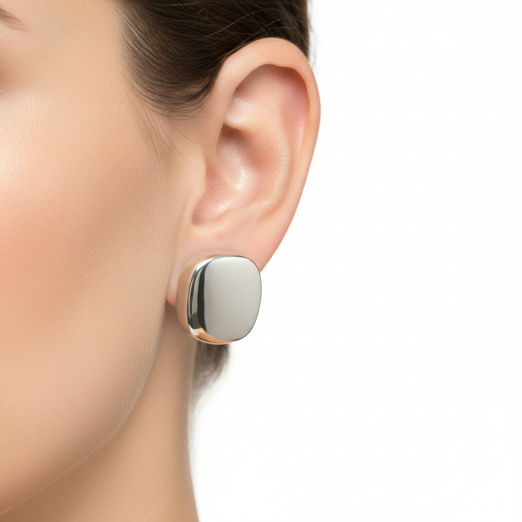 Simply Silver Clip On Earrings