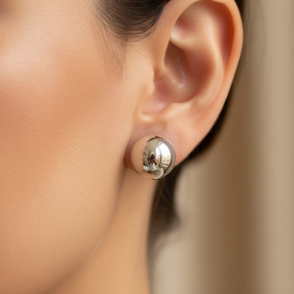 Simply Silver Earring 5mm