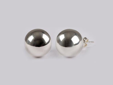 Simply Silver Earring 8mm
