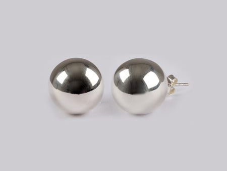 Simply Silver Earring 8mm