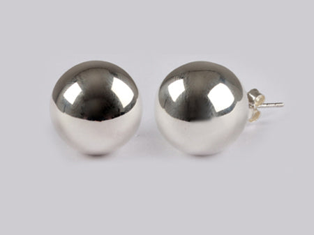 Simply Silver Earring12mm