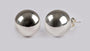 Simply Silver Earring12mm