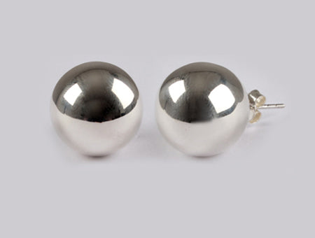 Simply Silver Earring12mm