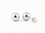 Simply Silver Earring12mm