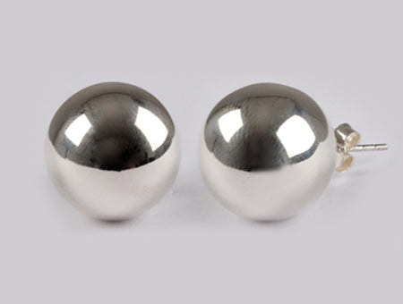 Simply Silver Earring 14mm