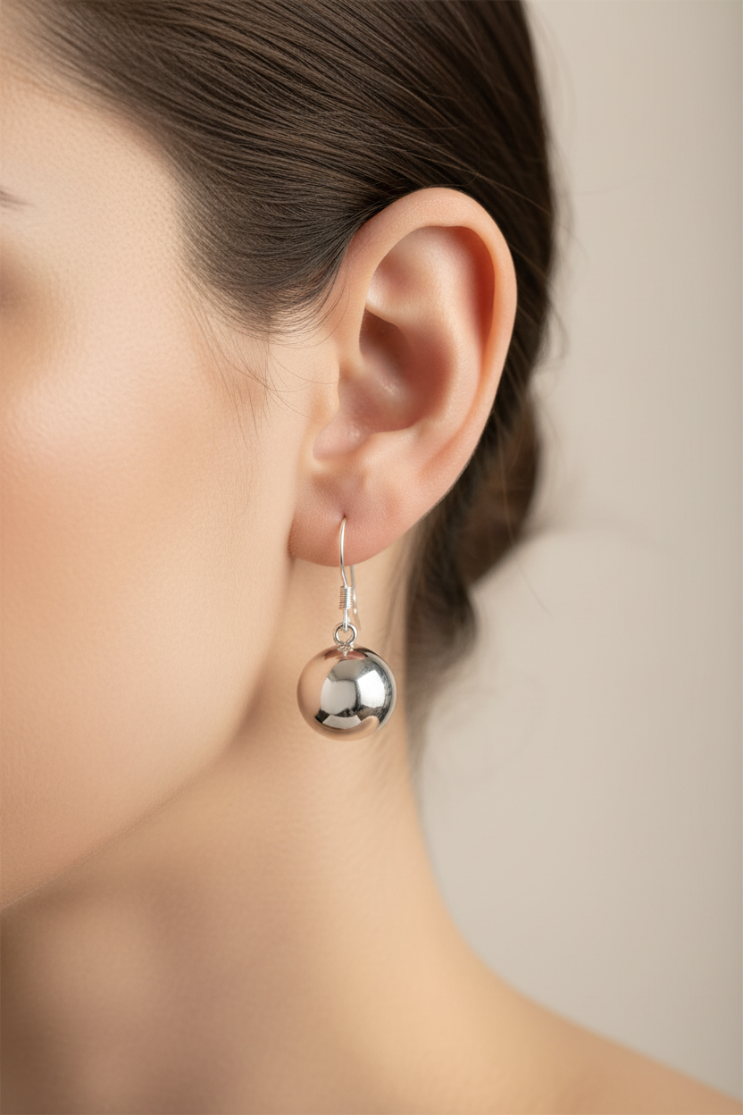 Simply Silver Earring 6mm