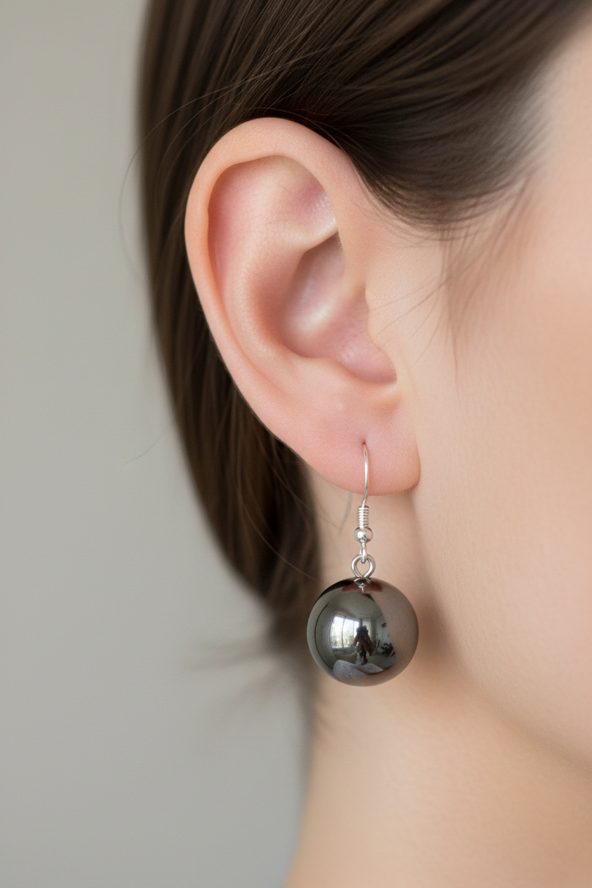 Simply Silver Earring 8mm