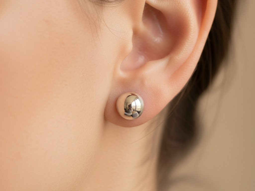 Simply Silver Earring