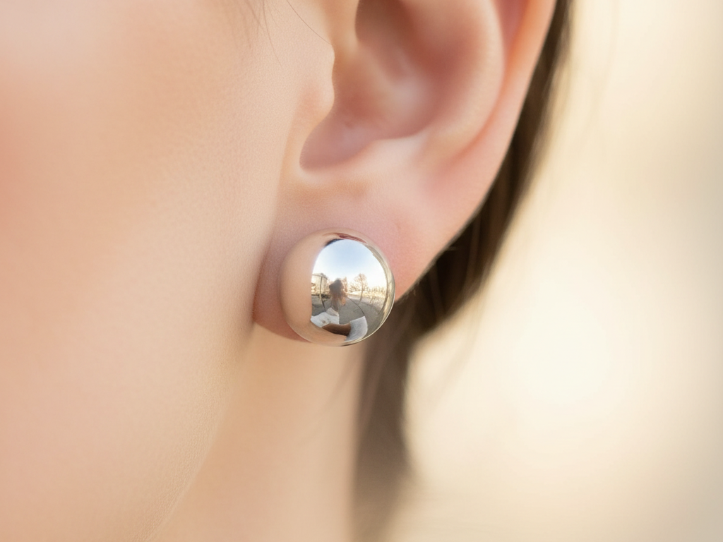 Simply Silver Earring