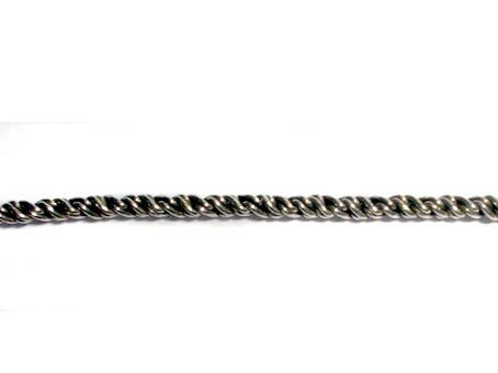 MARCASITE SILVER CHAIN H/W