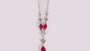 Ruby Cubic Zirconia Necklace