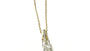 A Yellow Cz Gold Necklace