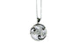 A White Cubic Zirconia Pendant With Chain