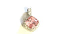 Pink Cubic Zirconia Pendant.
