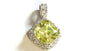 Peridot Cubic Zirconia Pendant.