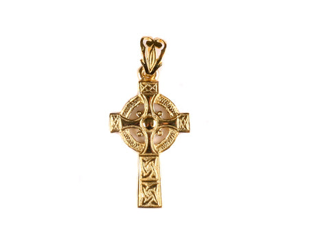 9 Ct Yellow Gold Celtic  Cross