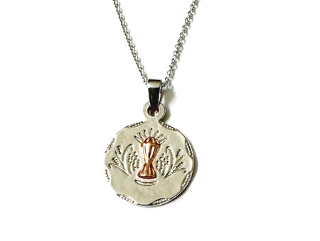 Holy Communion Medal Chained and Boxed