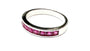 Ruby Cubic Zirconia Silver Ring