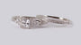 A White Cubic Zirconia Ring Set