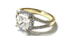 9ct Yellow Gold Cubic Zirconia Ring