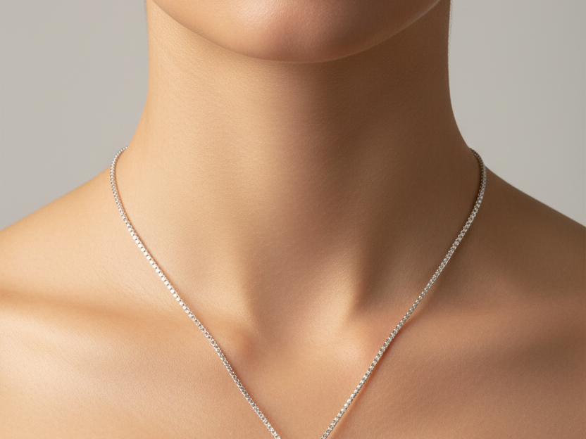 Emerald Zirconia Silver Necklace And Earring Set