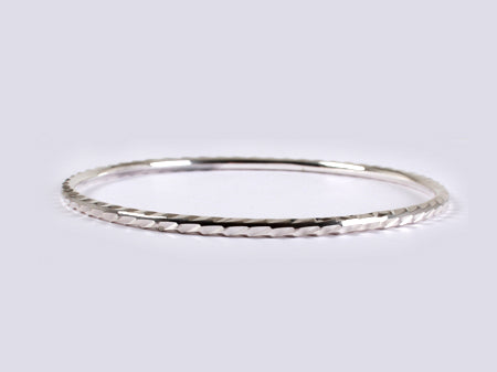 Simply Silver Bangle