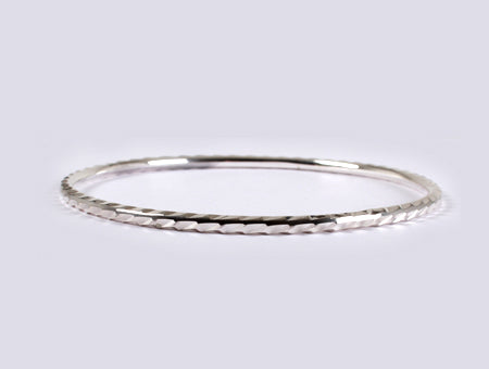 Simply Silver Bangle