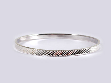 Simply Silver Bangle
