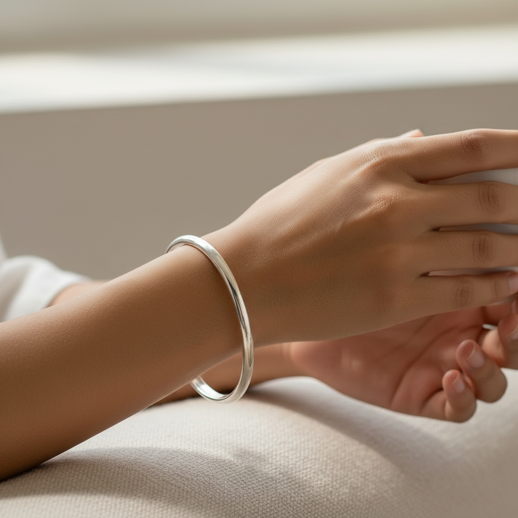 Simply Silver Bangle 3mm