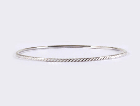 Simply Silver Bangle