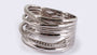 A White Cubic Zirconia Ring