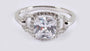 A White Cubic Zirconia Ring