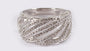 A White Cubic Zirconia Ring