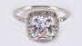 A White Cubic Zirconia Ring