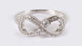 A White Cubic Zirconia Ring