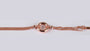 Silver with Rose Gold Plate  Bracelet