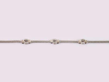 A White Cubic Zirconia Bracelet