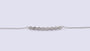 A White Cubic Zirconia Bracelet