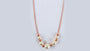 Rose Gold with Pearl Necklace